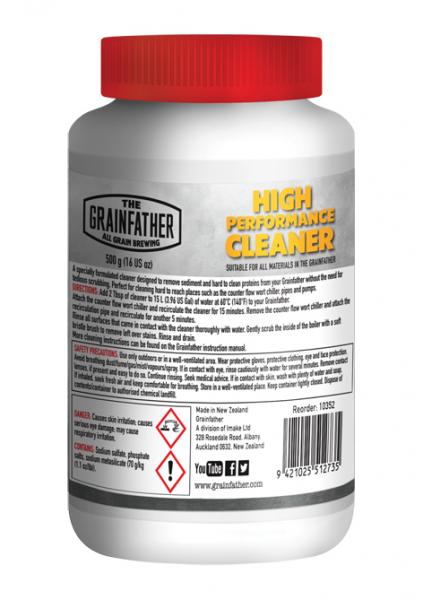 GRAINFATHER - HIGH PERFORMANCE CLEANER 500g